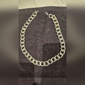 Chunky Silver Chain Necklace
